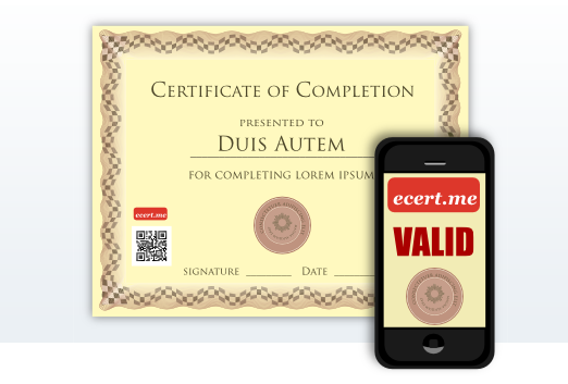 E-Certificates
